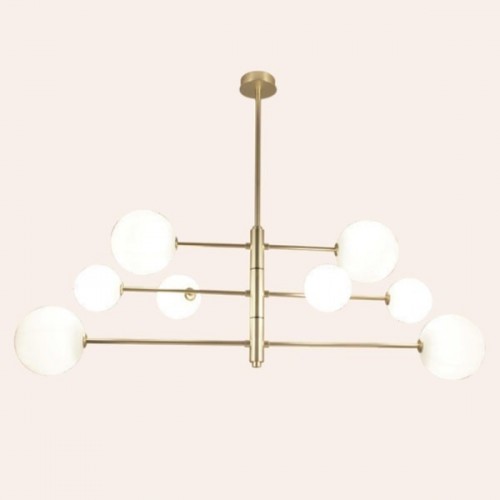 Lámpara Atom Dorada