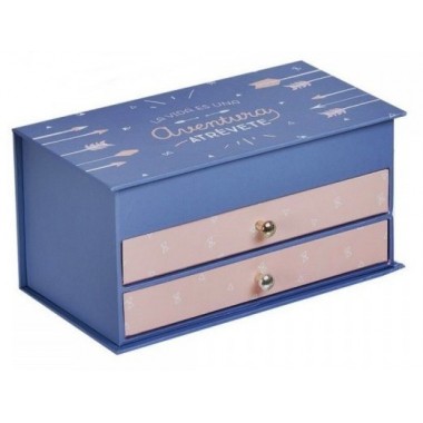 Joyero " La Vida es una  Aventura"