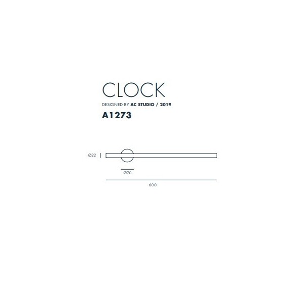 Aplique Clock