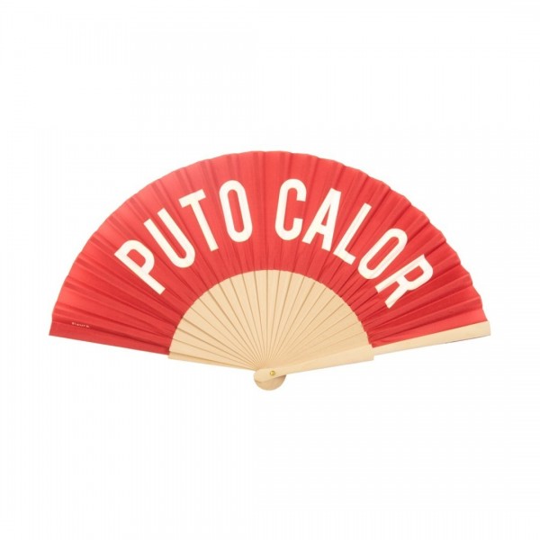 Abanico "Puto Calor"