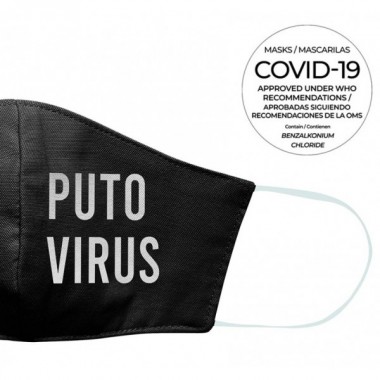 Mascarilla Puto Virus