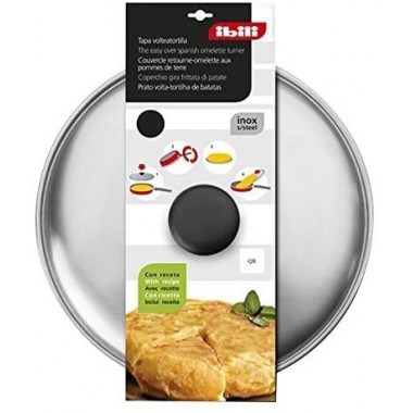 Tapa Volteatortillas Inox 30cm