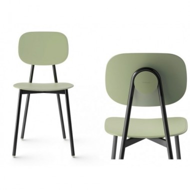 Silla Tata Young  Patas Negro Mate