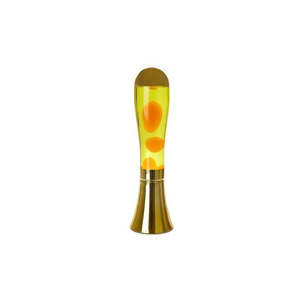Lámpara Lava Magma Dorado