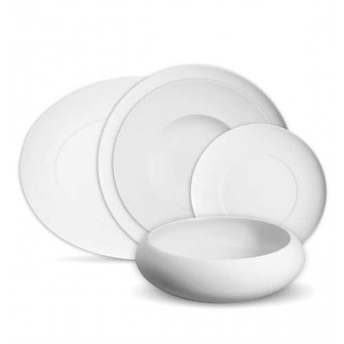 Vajilla Domo White