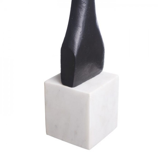 Figura Aluminio Negro Set de 2