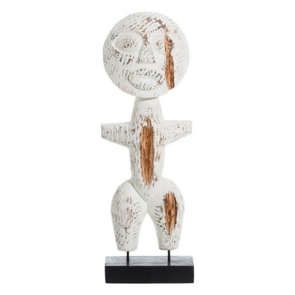 Figura Madera Blanca