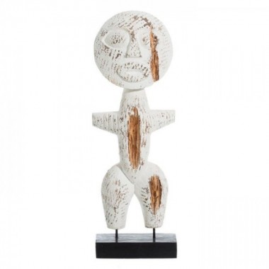 Figura Madera Blanca