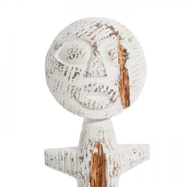 Figura Madera Blanca