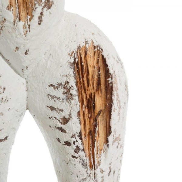 Figura Madera Blanca