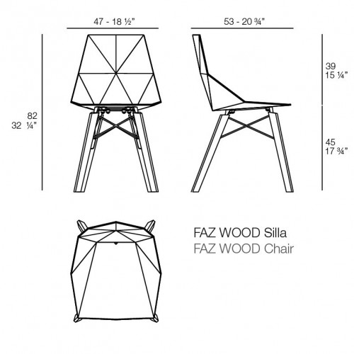 Faz Wood Silla 2