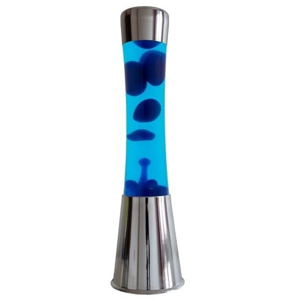 Lámpara Lava Magma Azul