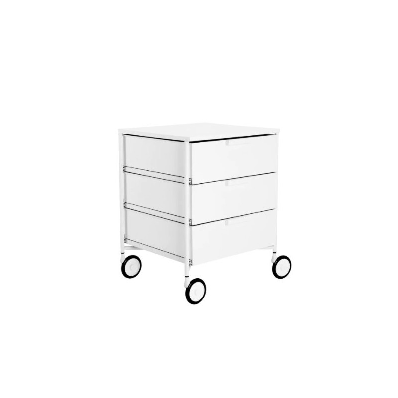 Mobil Mat Cajonera Blanca Kartell