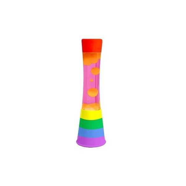 Lámpara Lava Arco Iris