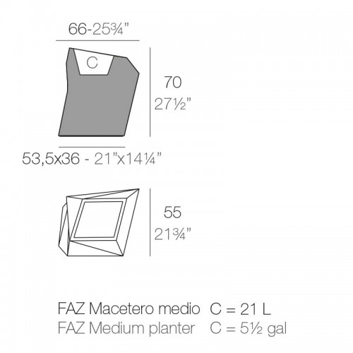 Faz Macetero Medio 2
