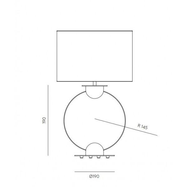 Lámpara Sobremesa Tilla