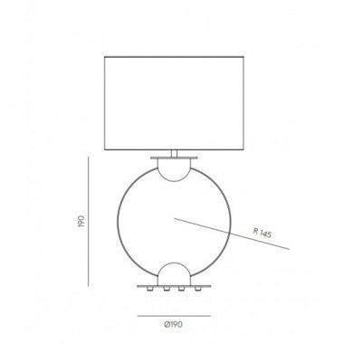 Lámpara Sobremesa Tilla