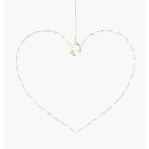 Colgante Corazón 40 Leds 2