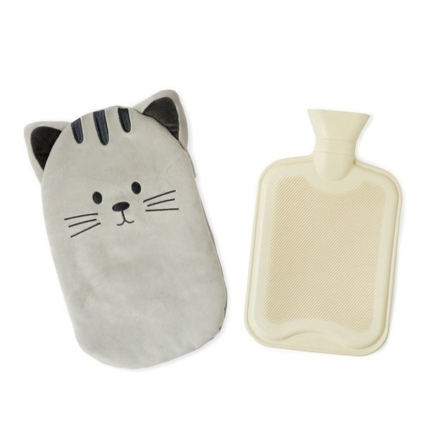 Bolsa agua caliente Kitty gris