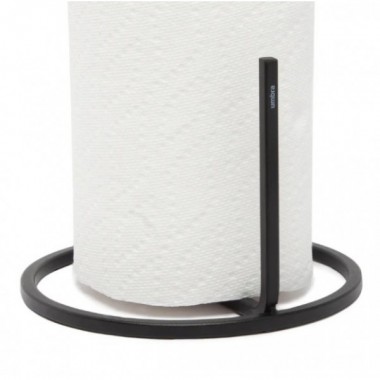 Soporte Papel Cocina Squire Negro Umbra