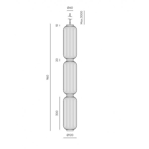 Elma Lámpara Techo H