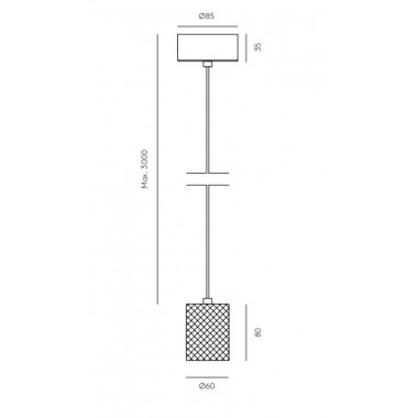 Tera Lámpara de techo
