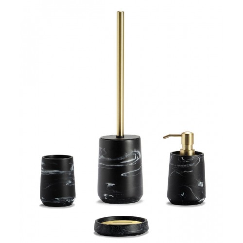 Escobilla Efecto Mármol Negro 2