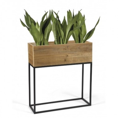 Macetero Madera Reciclada