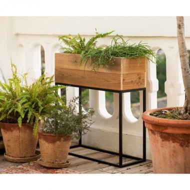 Macetero Madera Reciclada