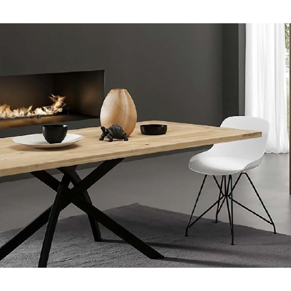 Twist Mesa Rectangular Roble