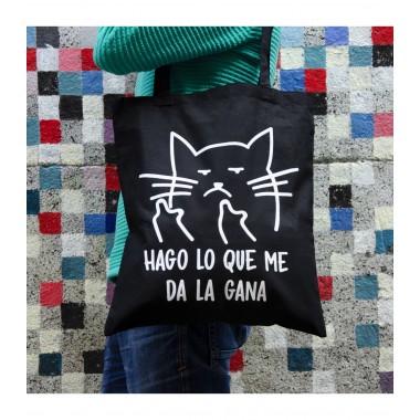 Tote Bag Bolsa Gato Macarra