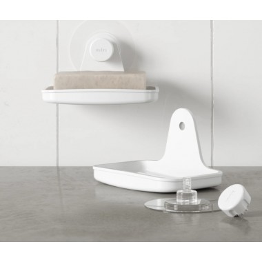 Jabonera Pared Adhesiva Flex Umbra