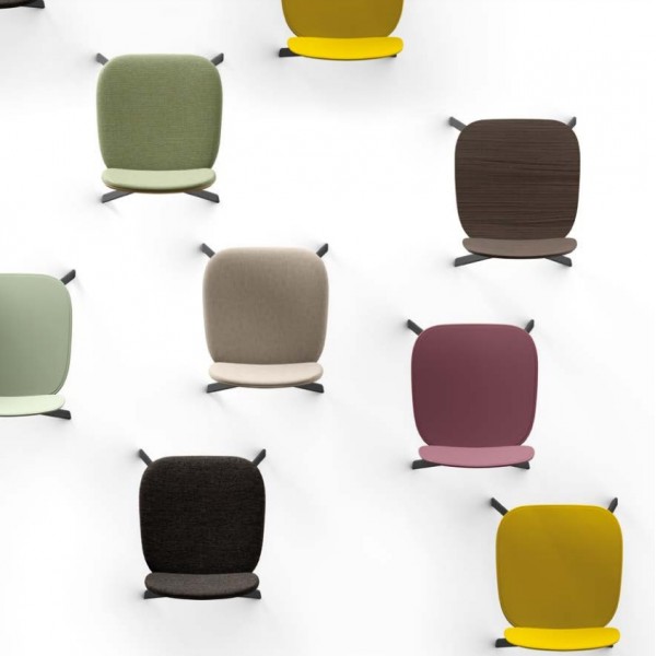 Silla Tata Young  Patas Negro Mate