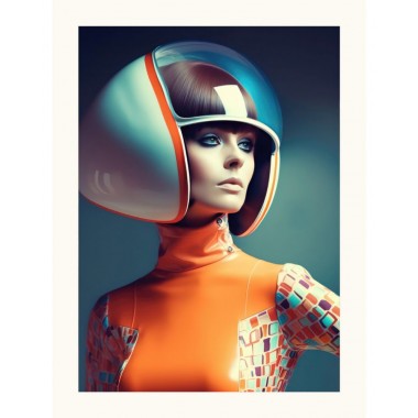 Lámina Retro-Future 14