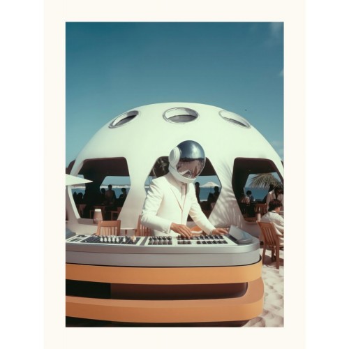 Lámina Retro-Future 11