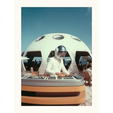 Lámina Retro-Future 11