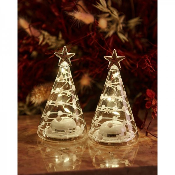Arbol Sweet Christmas Led Set de 2