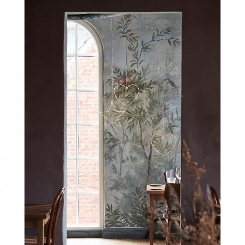 Colgante Corazón 40 Led Dorado 2