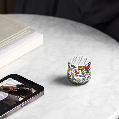 Altavoz Mino+ - Lexon x  Keith Haring - Feliz