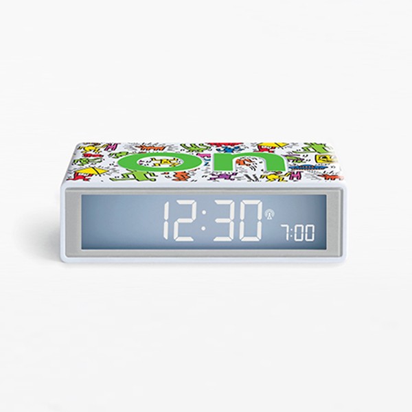 Despertador Flip Lexon x Keith Haring