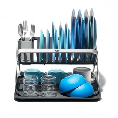 Escurreplatos Plegable Aluminio Oxo