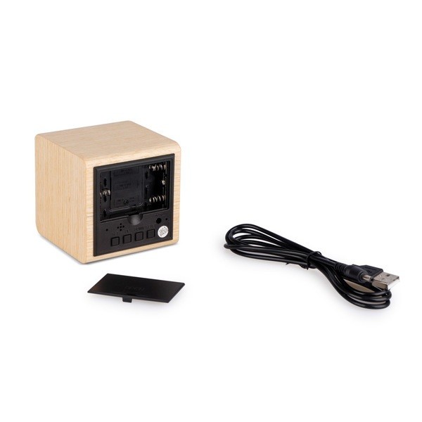 Despertador Wood Roble