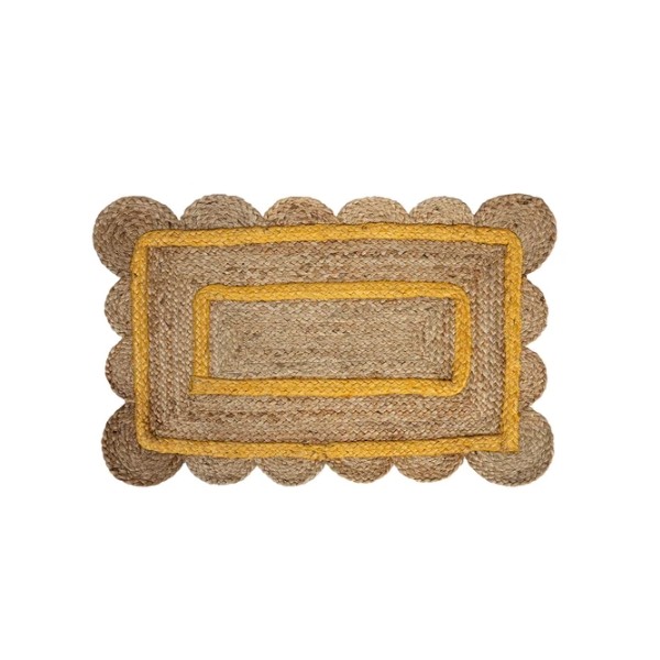 Felpudo Yute Amarillo