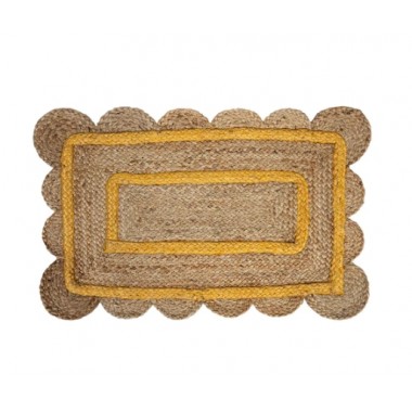Felpudo Yute Amarillo