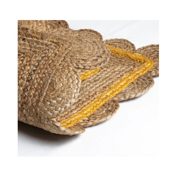 Felpudo Yute Amarillo