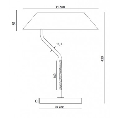 Aider Lámpara Sobremesa