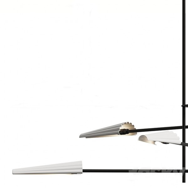 Lámpara Techo Bion Negro