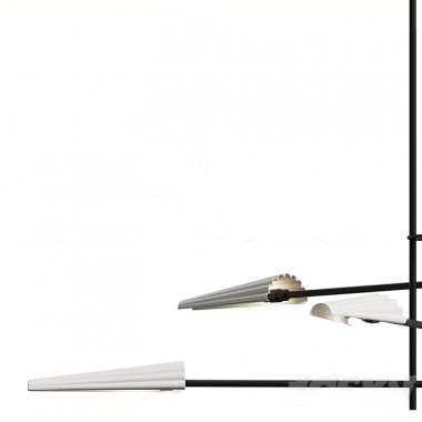 Lámpara Techo Bion Negro