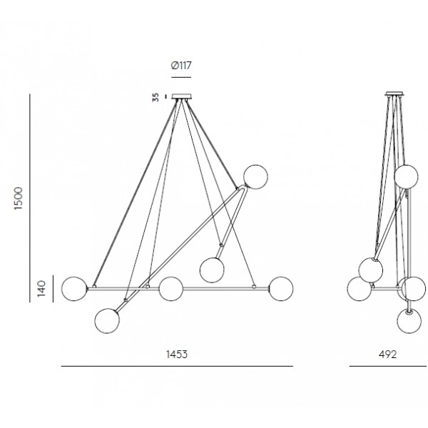 Endo Lámpara de Suspensión