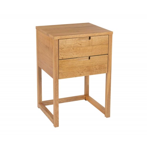 Mesita de Noche Nodus Roble